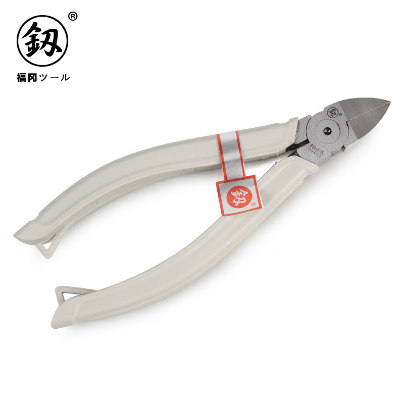 Japão Fukuoka ferramentas alicate de bico 20cm lâmina ultrafina alicate Diagonal cortadores de fio Mini alicate de alta
