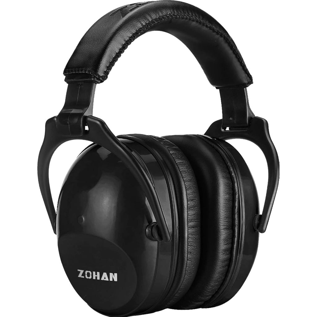 Protetores auriculares infantis ZOHAN 030 em cor sólida - Preto (IMPORTS)