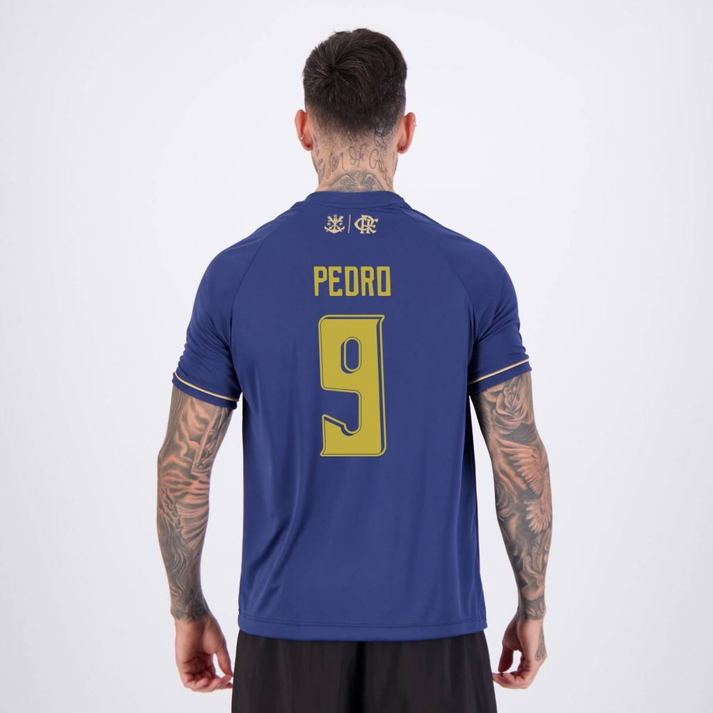 Camisa Flamengo Frequência Marinho 9 Pedro