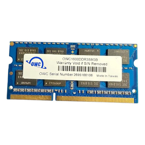 Memoria Owc 8gb Ddr3 1600mhz Pc3-12800s 2rx8 Owc1600ddr3s8gb