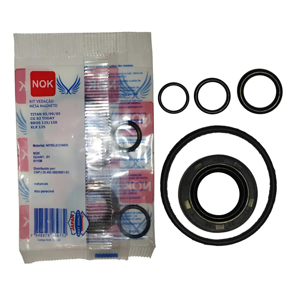 Kit Vedação Mesa Magneto Titan 95/99/05 Cg 83 Today Bros 125 original NQK