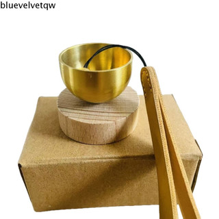 BLUEVELVETQW Tigela De Canto Tibetana , Mini Meditação Musical , Ferramenta De Relaxamento Som De Cobre