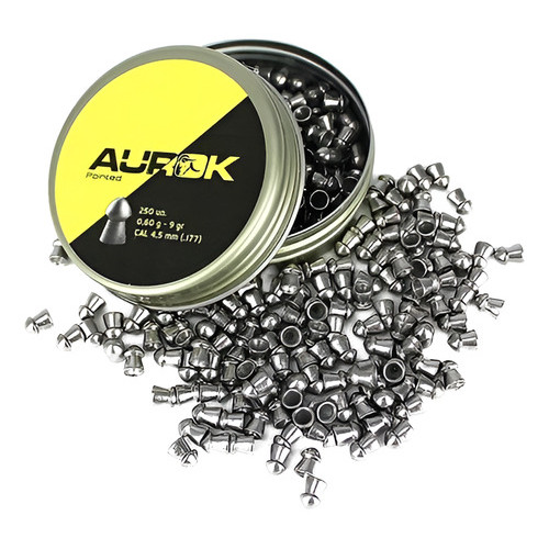 Chumbinho Aurok Pointed Cal 4.5mm (.177) 9gr Cx 250 Unids