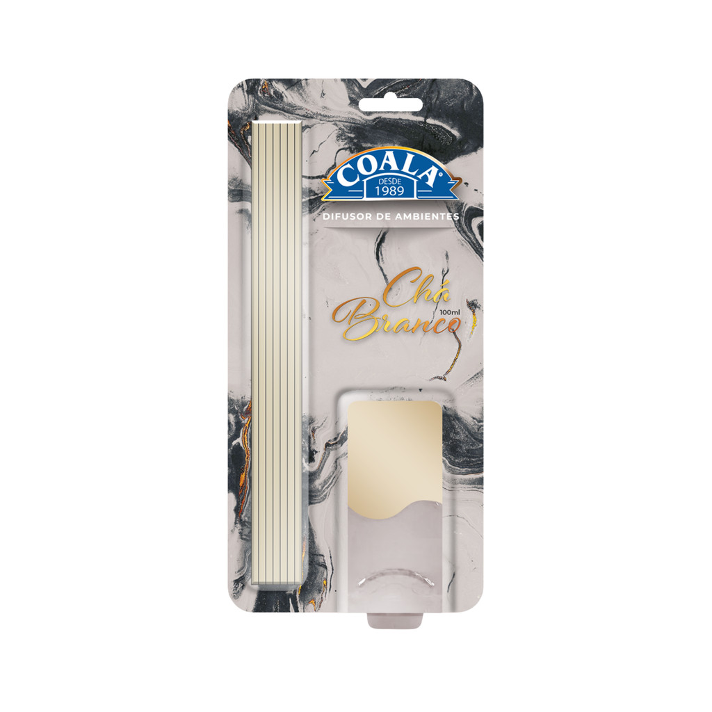 DIFUSOR DE AROMAS COALA CHA BRANCO 100ML