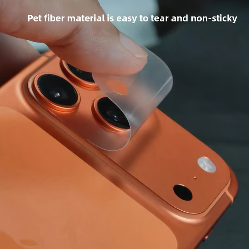 6 Pçs Protetor De Lente Adesivo De Pele Para IPhone 17 Pro Max 17Pro Capa Completa Anti Risco Fosco Câmera Traseira Prot