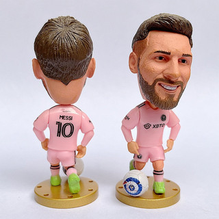 Soccerwe 7cm Altura Jogador De Futebol Star Mini Cartoon Doll Manchester United Cristiano Ronaldo Real Madrid Benzema