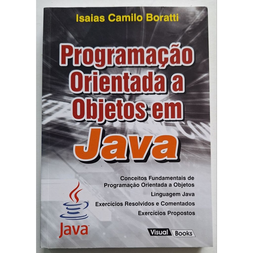Programação Orientada A Objetos Em Java de Isaias Camilo Boratti 7992359