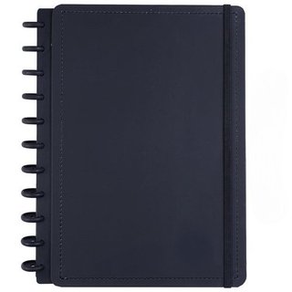 Caderno Grande Capa Dura Reposicionavel Papel Alto Brilho Organizador Notas Estudo Trabalho