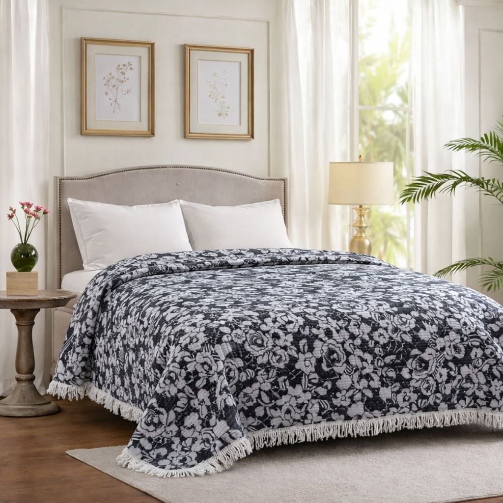 COLCHA CHENILLE VALENTINA - 2,20 X 2,40 - CHUMBO - JOLITEX