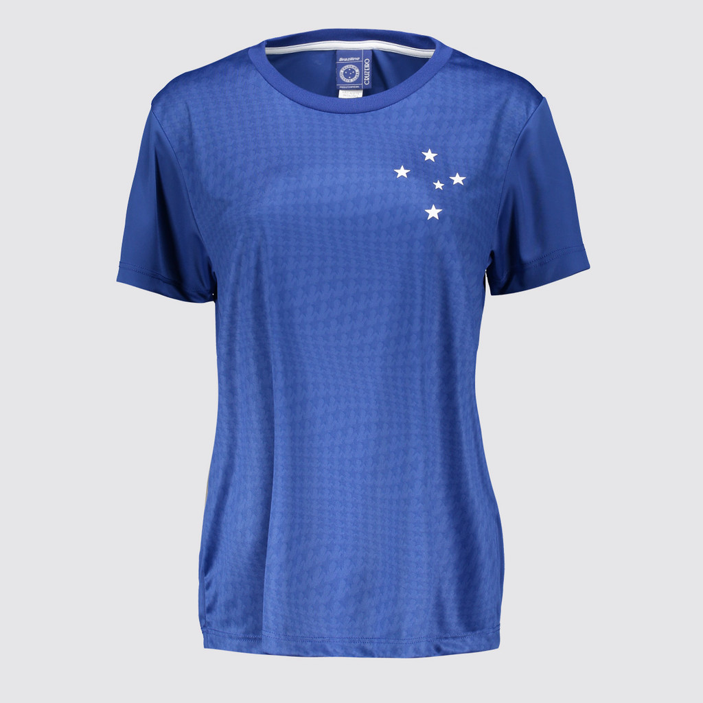 Camisa Cruzeiro Celestial Feminina Azul