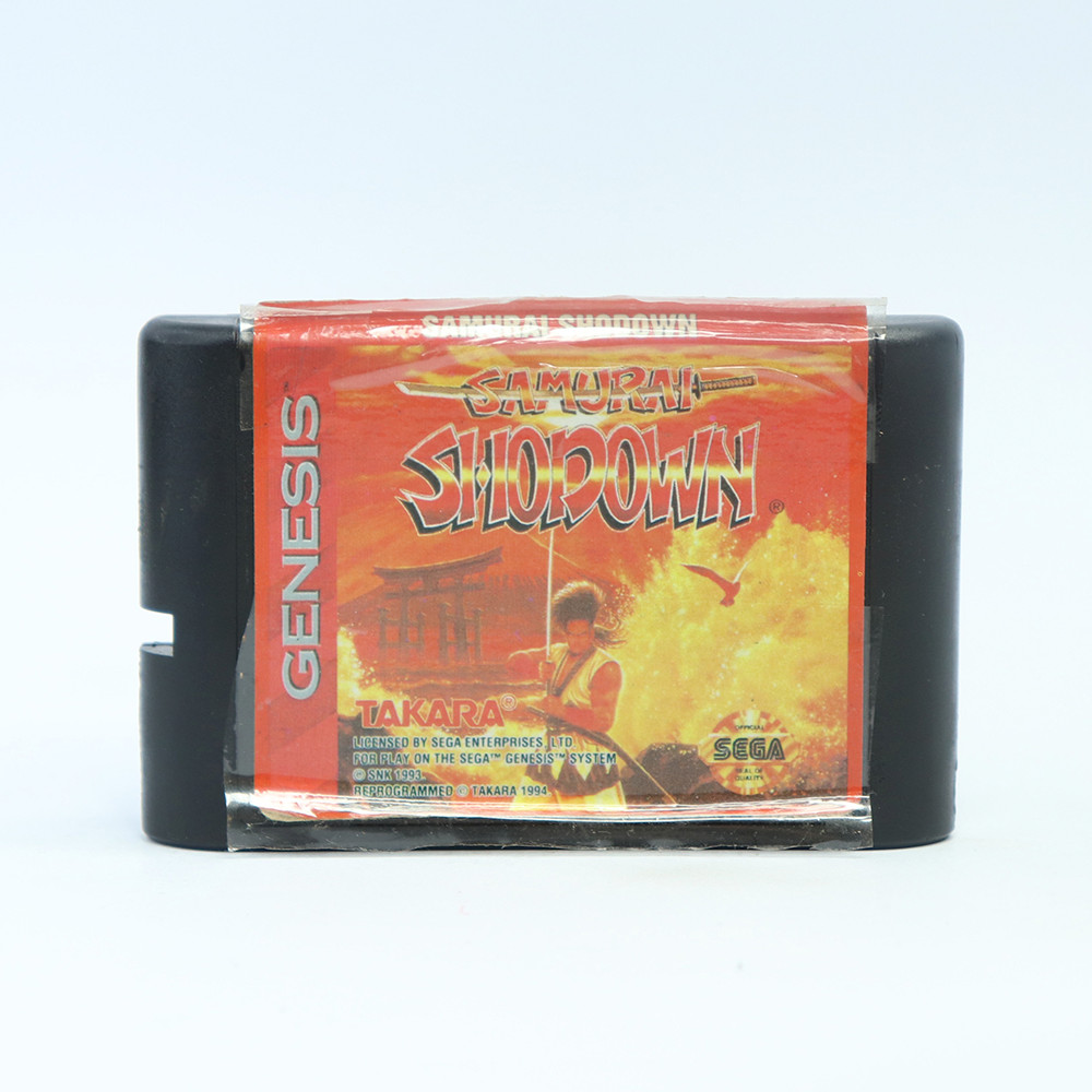 Jogo Samurai Shodown na Caixa - Mega Drive (Usado)