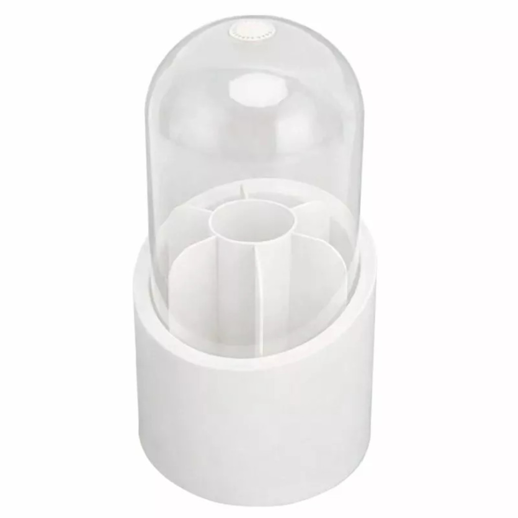 Organizador Portátil 360º De Mesa Cosmético Maquiagem Porta-escovas Batom Pincéis