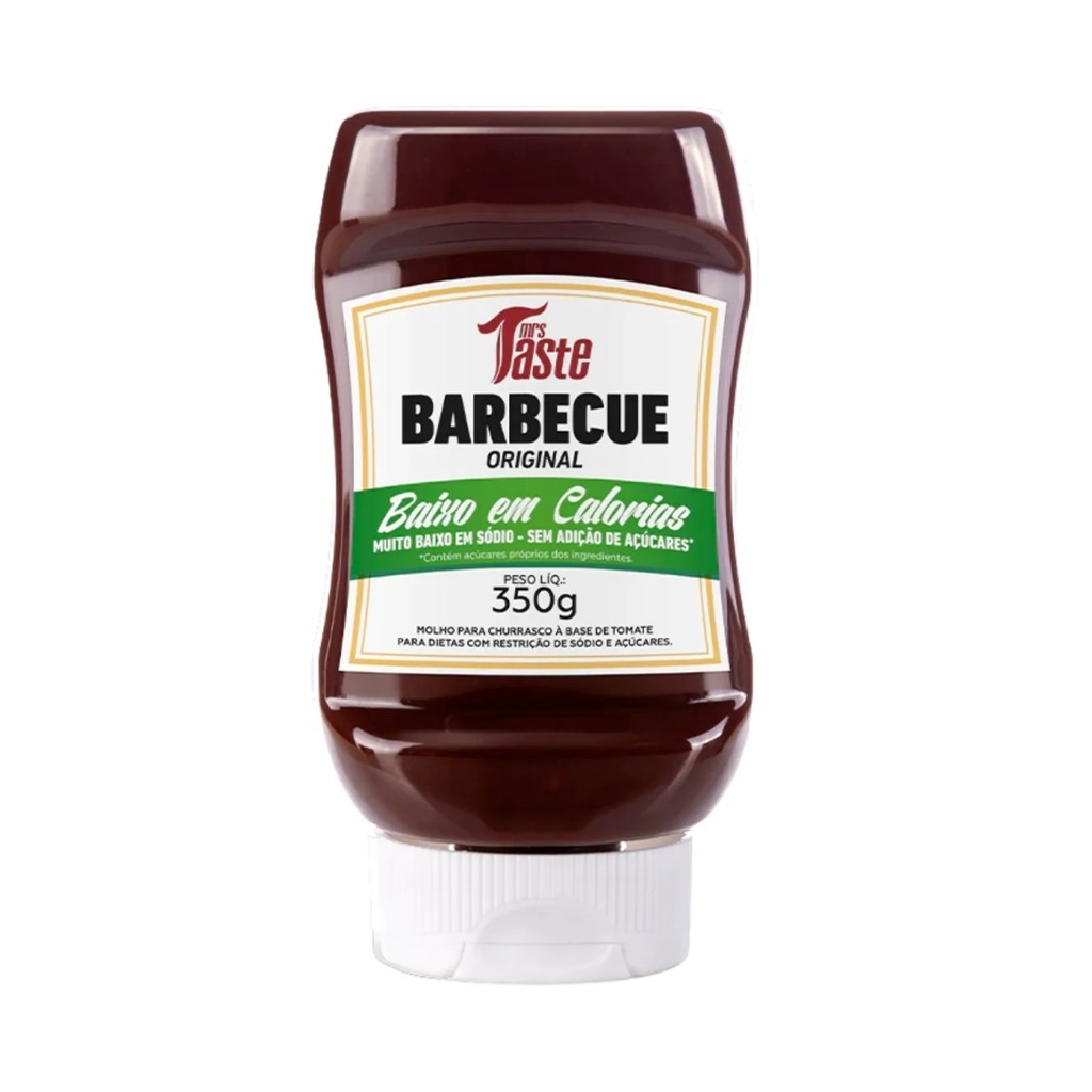 Molho Barbecue Mrs Taste Zero Açucar 350g