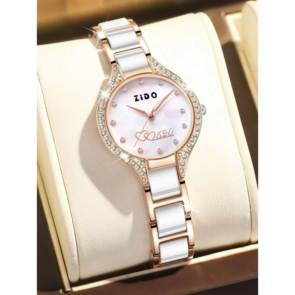 Cross-Border senhoras relógio feminino Gypsophila famoso relógio diamante gradiente Glitter relógio marca relógio de qua