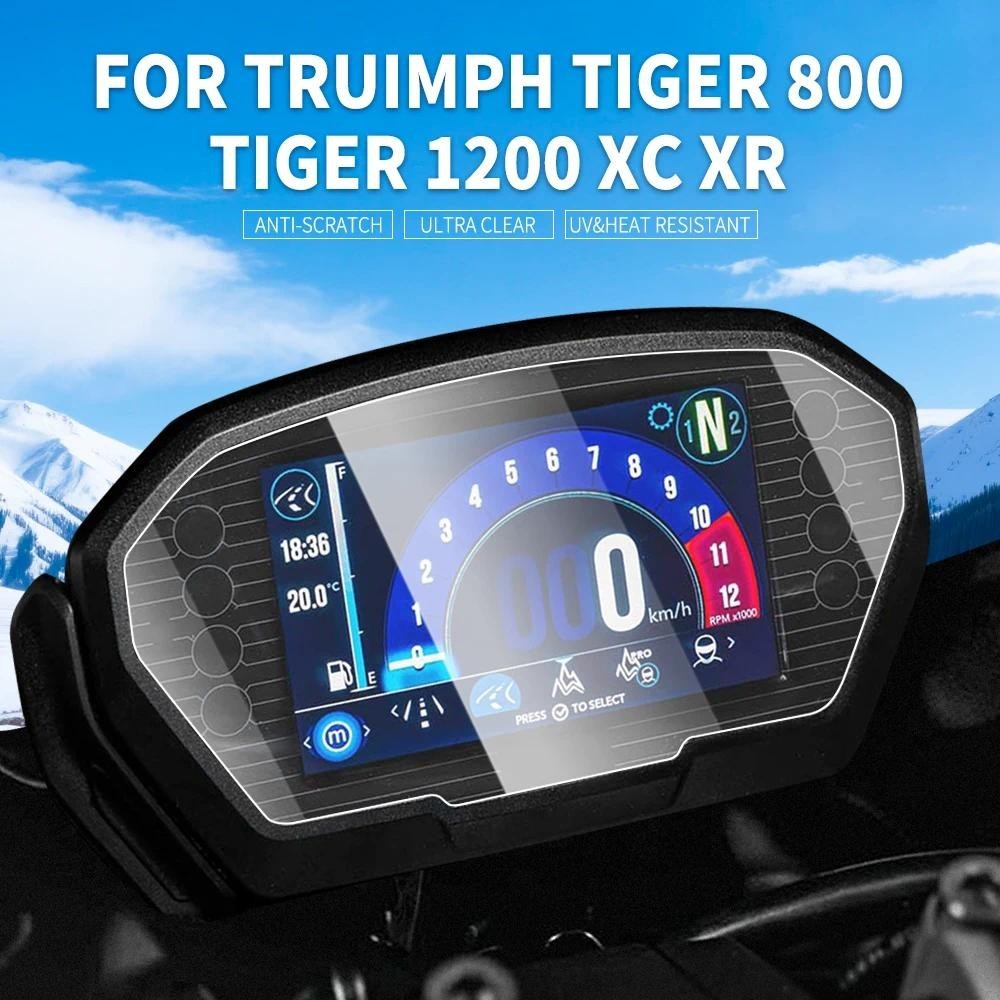 Para Tigre 800 850 1200 DAYTONA 765 Velocidade Rua Triplo R RS Motocicleta Cluster Proteção Contra Riscos Filme Protetor