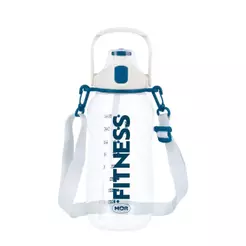 Garrafa Fitness Branca 2l