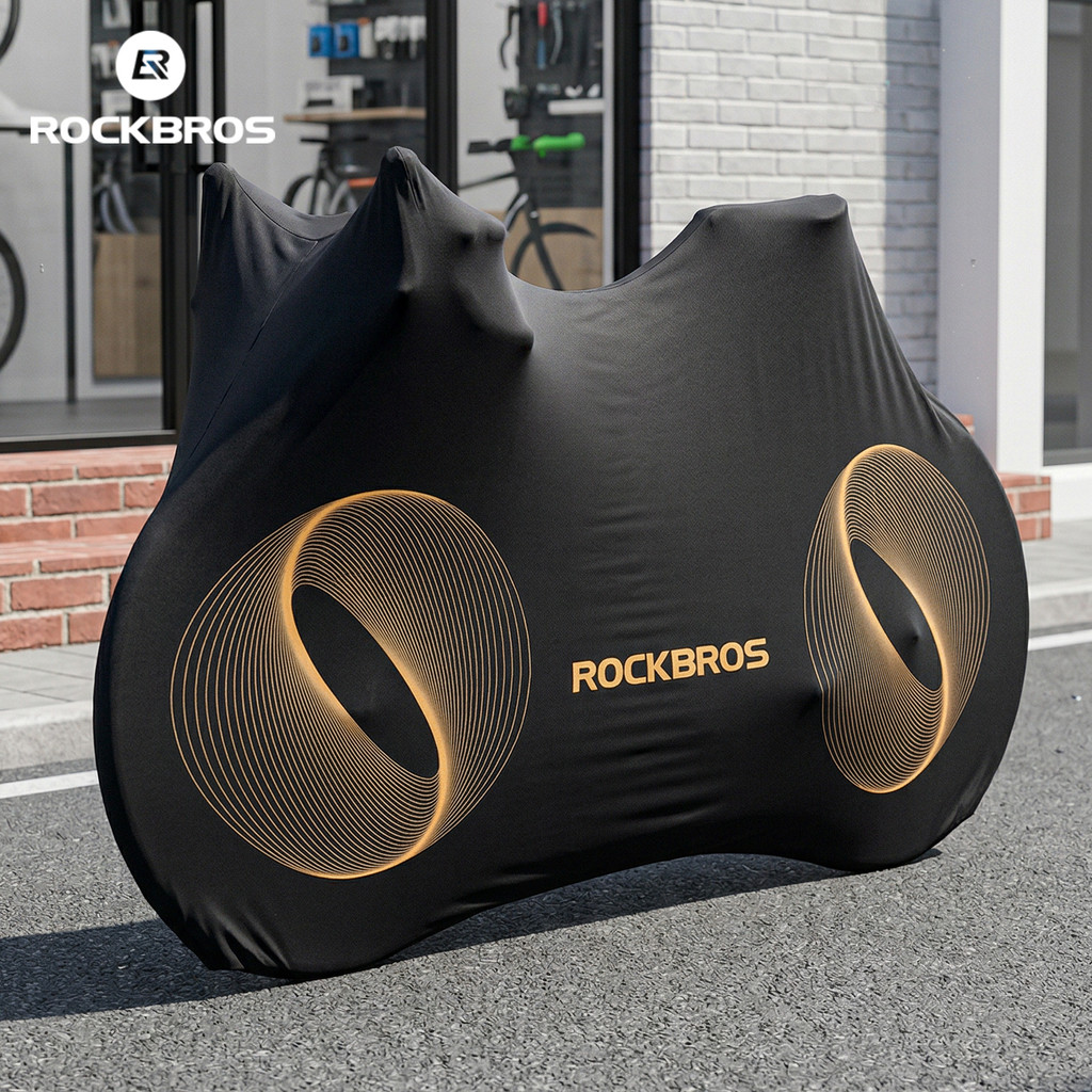 ROCKBROS Capa Completa De Proteção Contra Poeira De Bicicleta , Tecido De Alta Elasticidade , Protege A Pintura Uso Mult