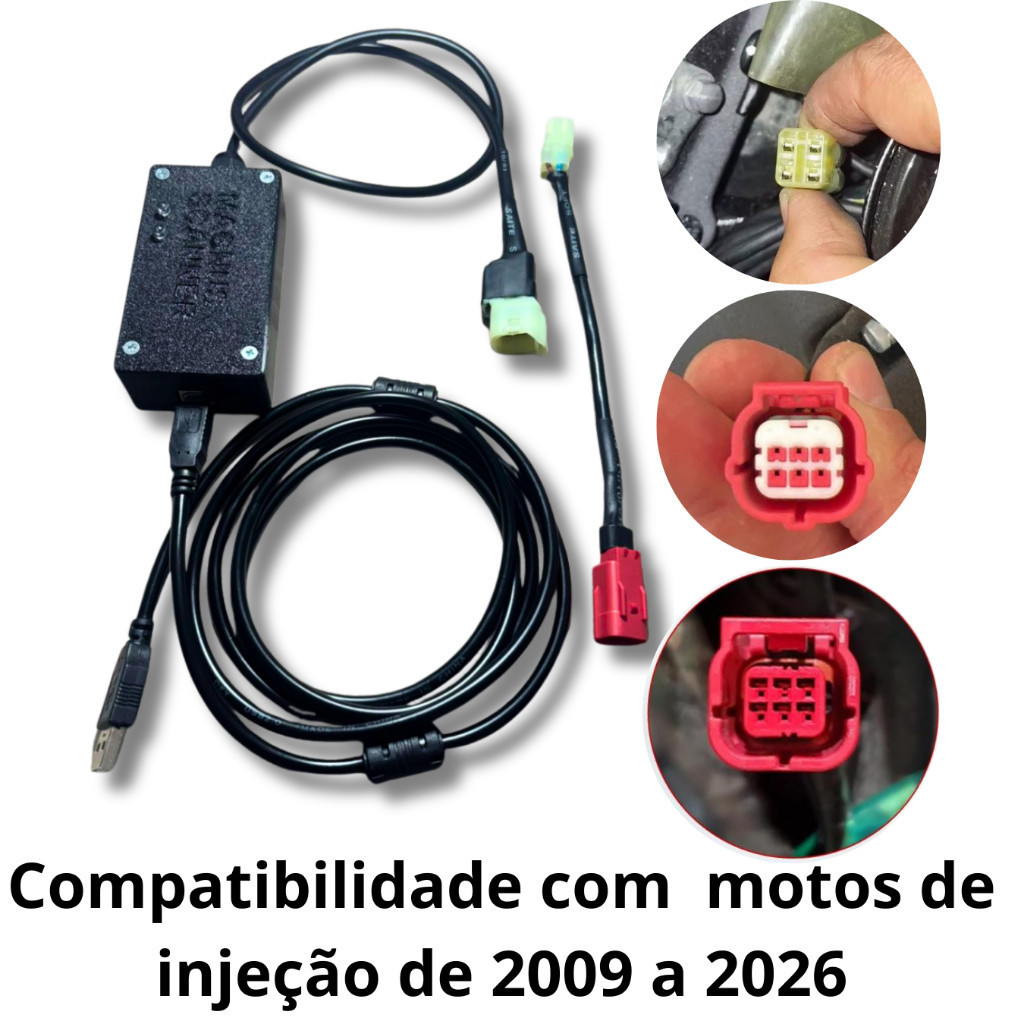 Scanner Para Motos Honda a Partir de 2009 Windows Diagnóstico Completo