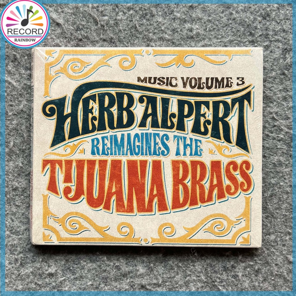 Herb Alpert Music Volume 3 Herb Alpert Reimagines The Tijuana Brass Original CD Album [Lacrado] Brand New 1Z07685 ZK