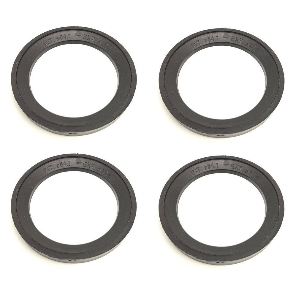 Kit 4 Anel Centralizador Corolla Etios Compatível c/Rodas Krmai Kromma Vaska Mangels