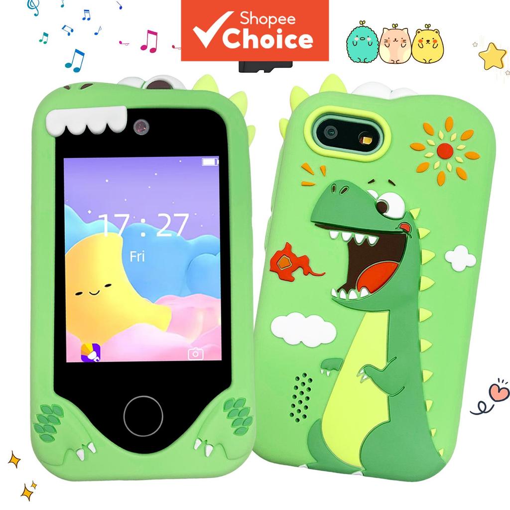 Smartphone De Aprendizagem Infantil , Tela Sensível Ao Toque De 2.8 Polegadas , Pronto Para Cartão De Memória , Bateria 