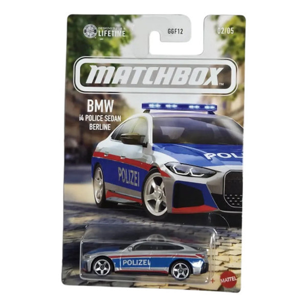 Matchbox Bmw Police Sedan Berline Policia