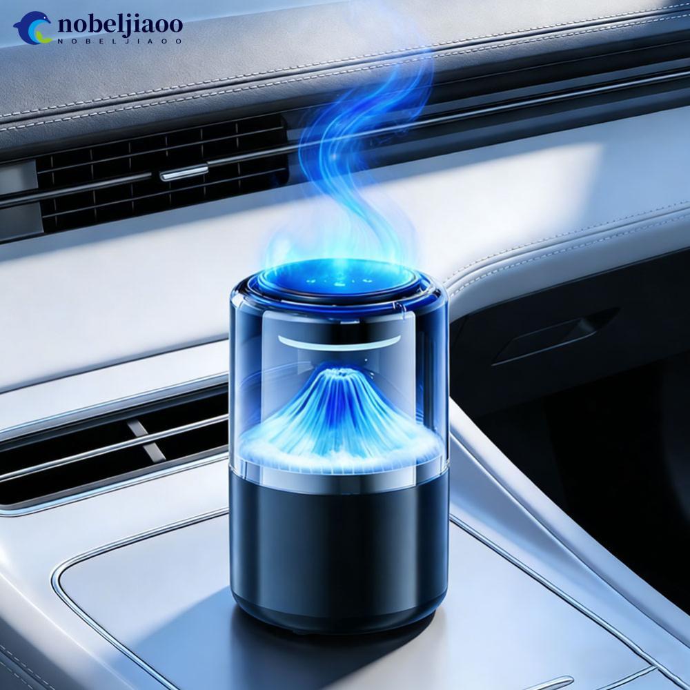NOBELJIAOO Difusor De Névoa Para Carro Inteligente E Máquina De Fragrância Spray Automático Com Temporizador Luz De Atmo