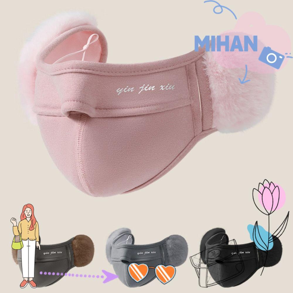 Protetores De Orelha Térmicos MH-BEAUTY , Inverno Simples De Lã De Pelúcia , Protetor Para Ciclismo Mais Quente