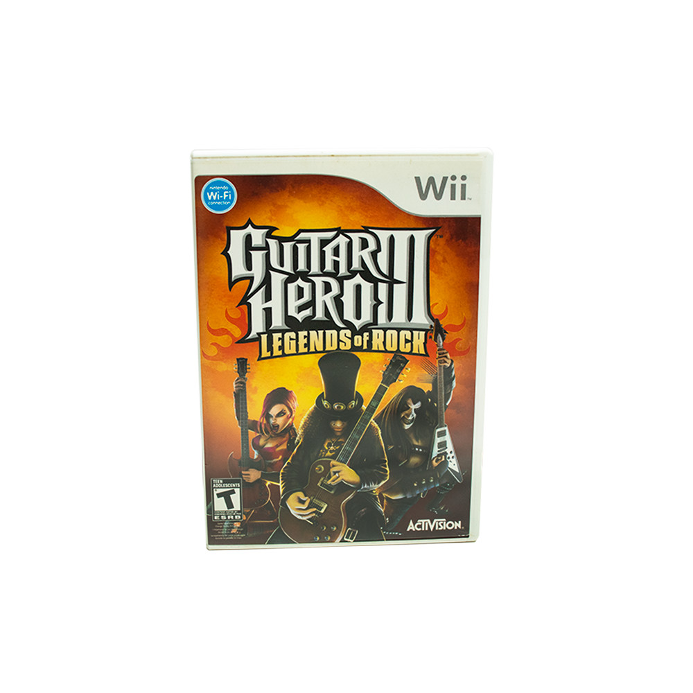 Jogo Guitar Hero 3: Legends of Rock - Nintendo Wii (Usado)