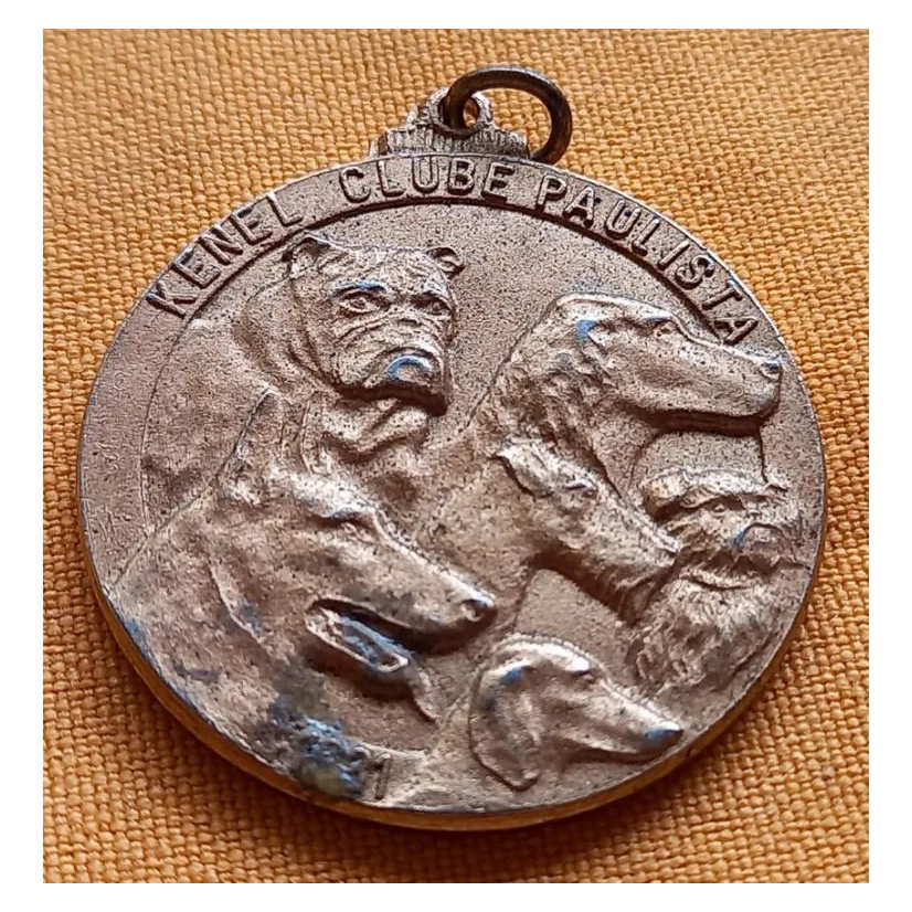 Medalha Kenel Clube Pauslista 1978. Elimatec Moedas Antigas.