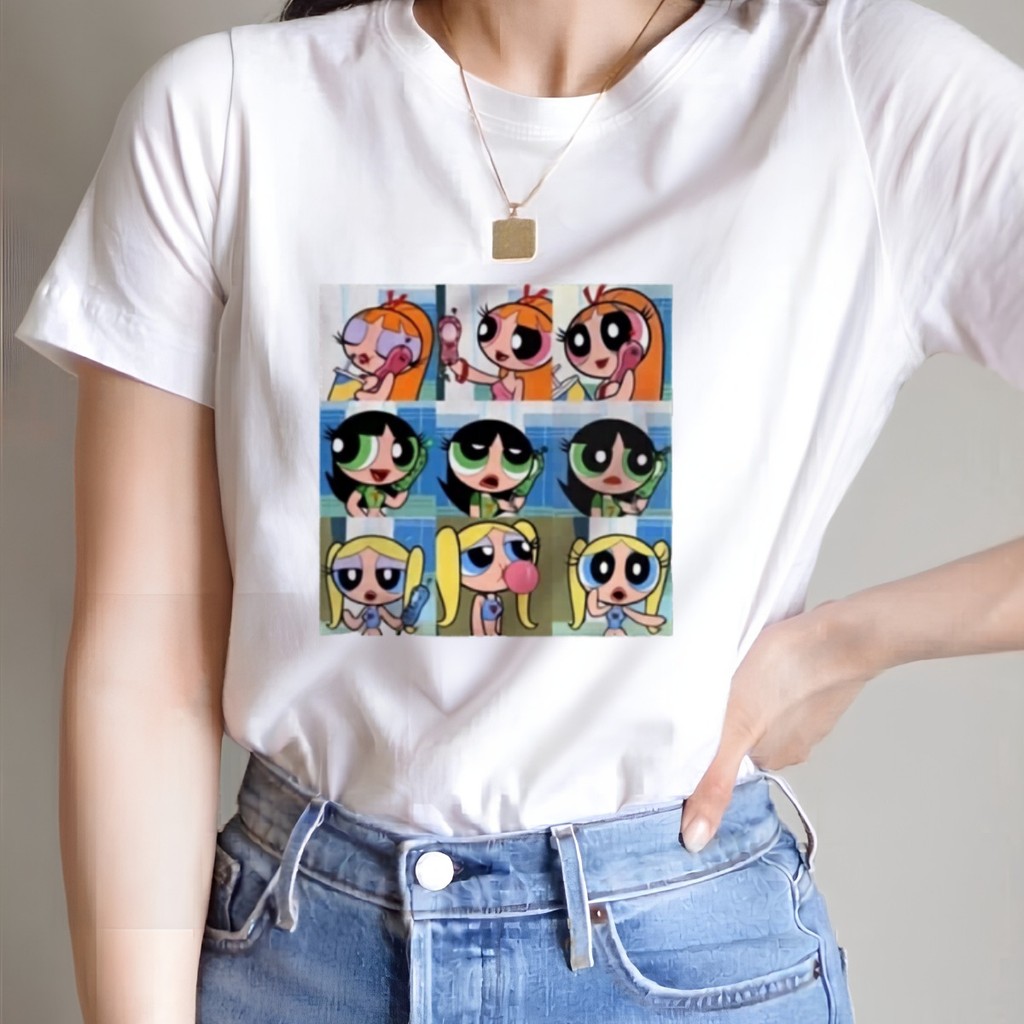 Camiseta Estampada Inspirado Super Poderosas Adolescentes Unissex 100% Algodão Frete Grátis Rápido Plus Size