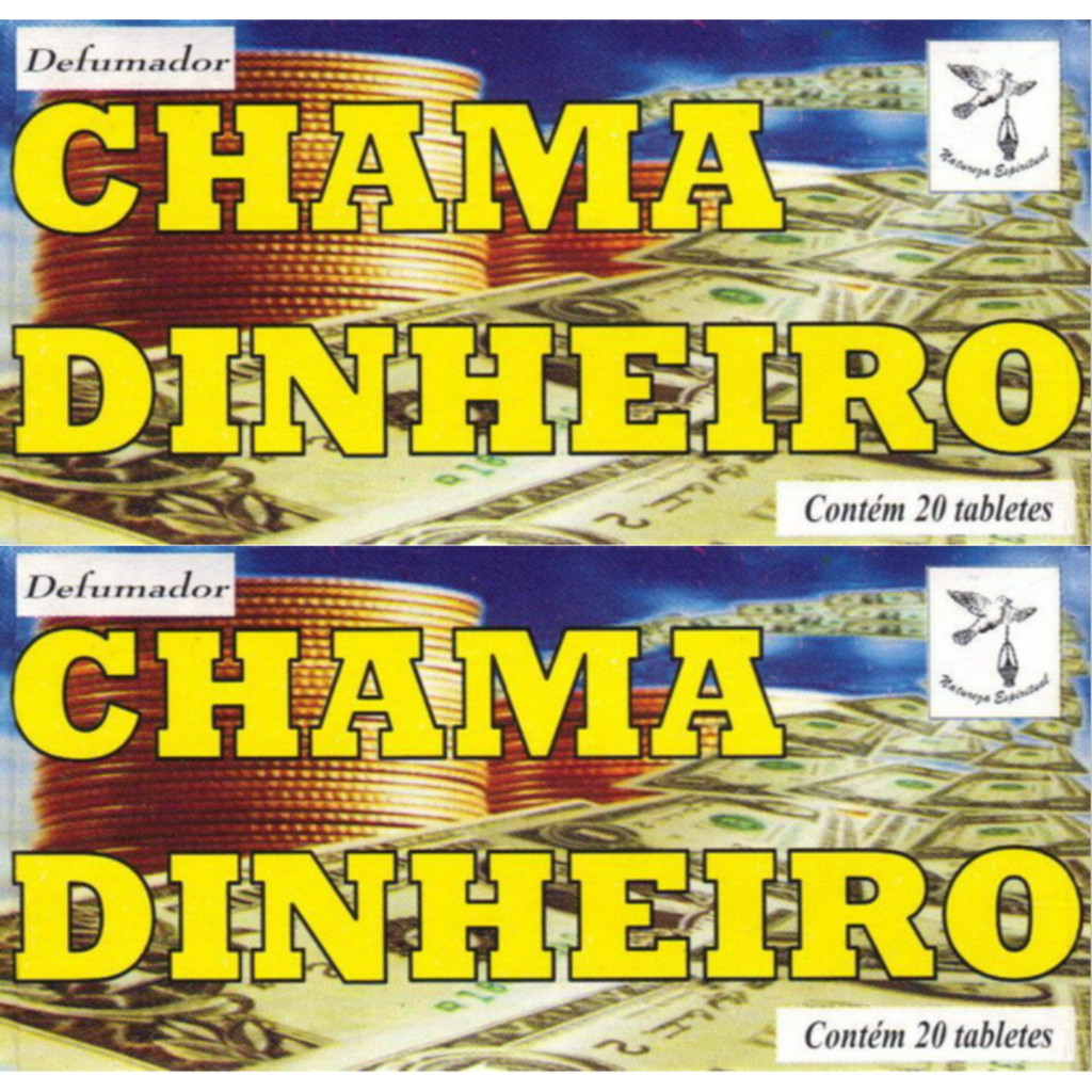 2 Caixa Defumador Incenso De Ambiente Chama Dinheiro