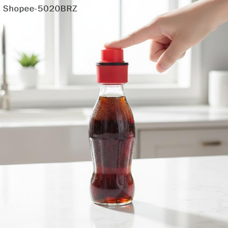 [THEBR] Rolha De Garrafa De Refrigerante Carbonatada 2 Pa , Tipo Prensa , Selador , Protetor Hermético , Frescor De Long