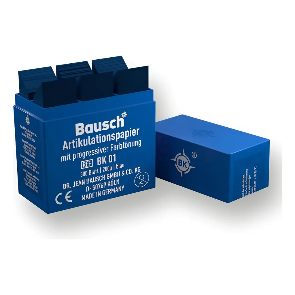 300 Carbono Odontológico Papel Articulação 200 Micras Bausch