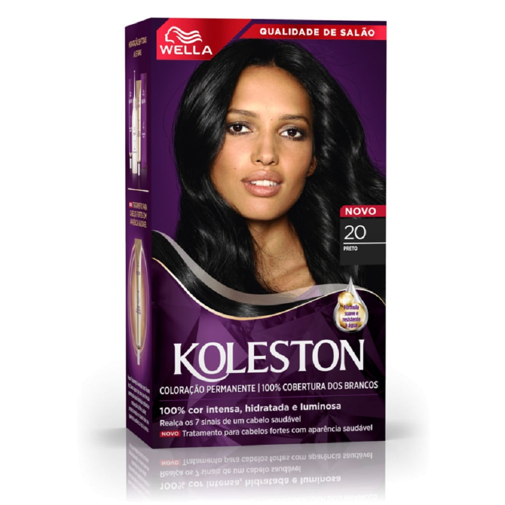 Tintura KOLESTON 20 Preto 55g