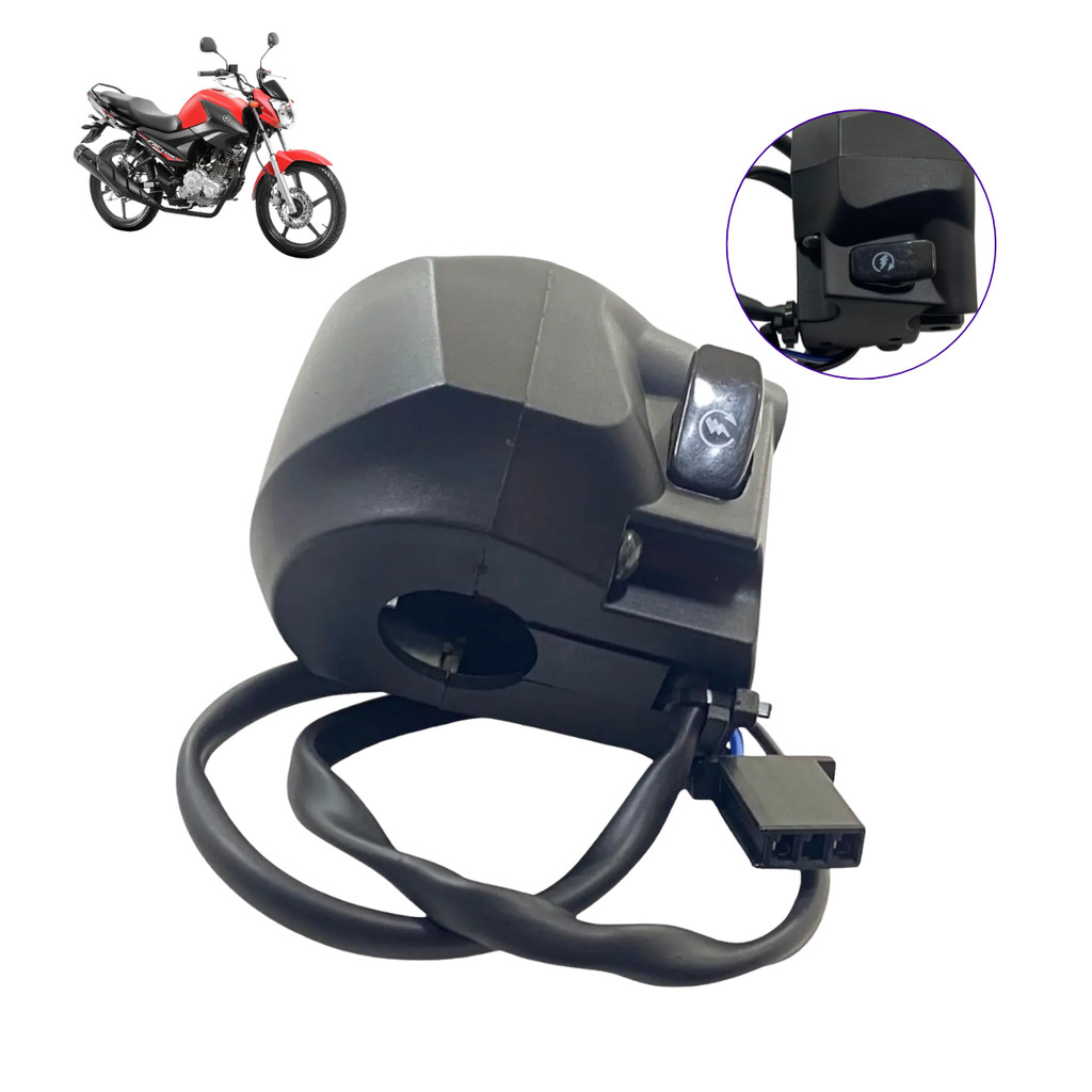 Punho Interruptor de Partida YAMAHA YBR 125 / Factor 125 / Fazer 150