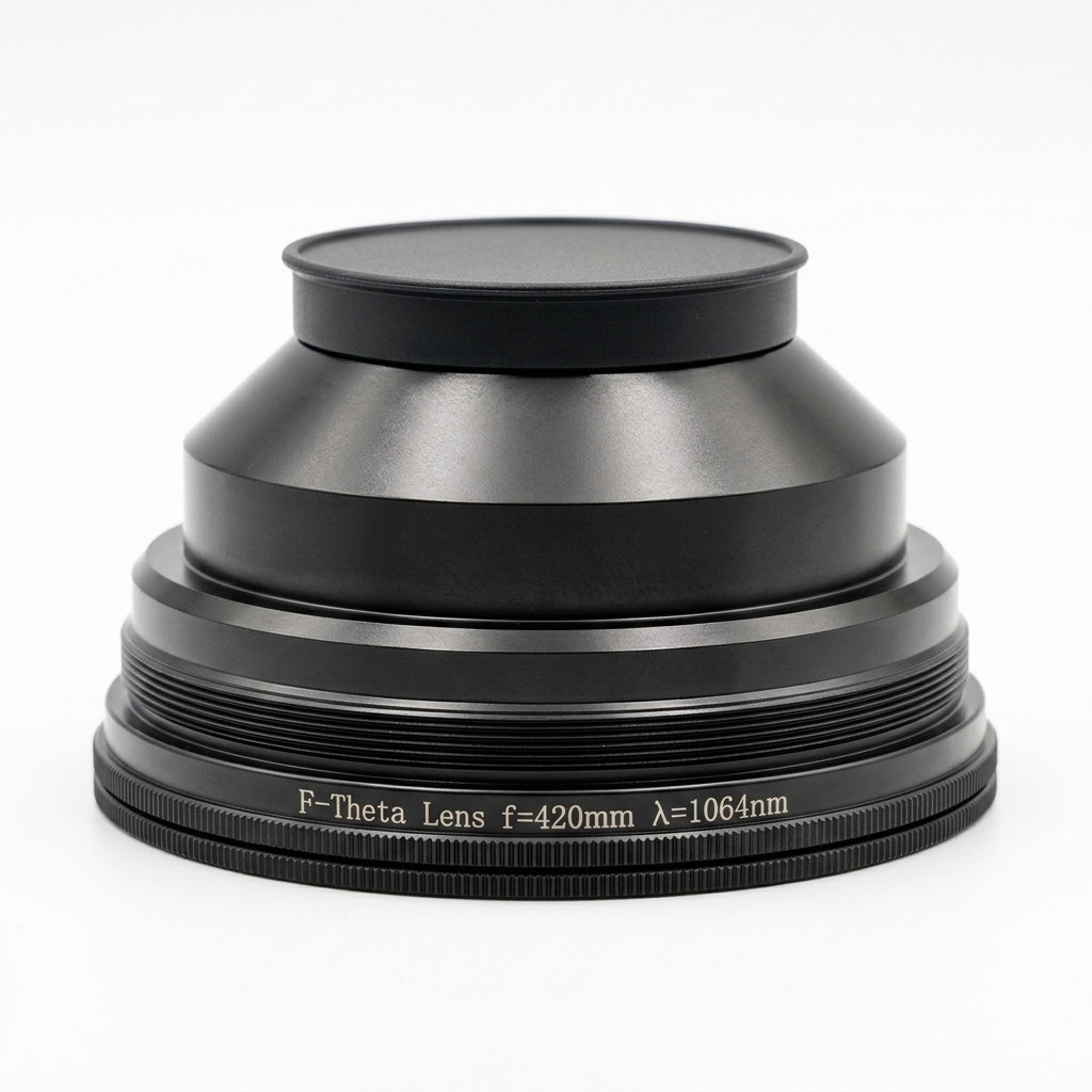 Lente F Theta 420mm 1064nm Para Máquina Laser Galvo