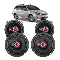 Kit Alto Falante Palio Weekend G4 240w Rms 4 Ohms - Kf.034