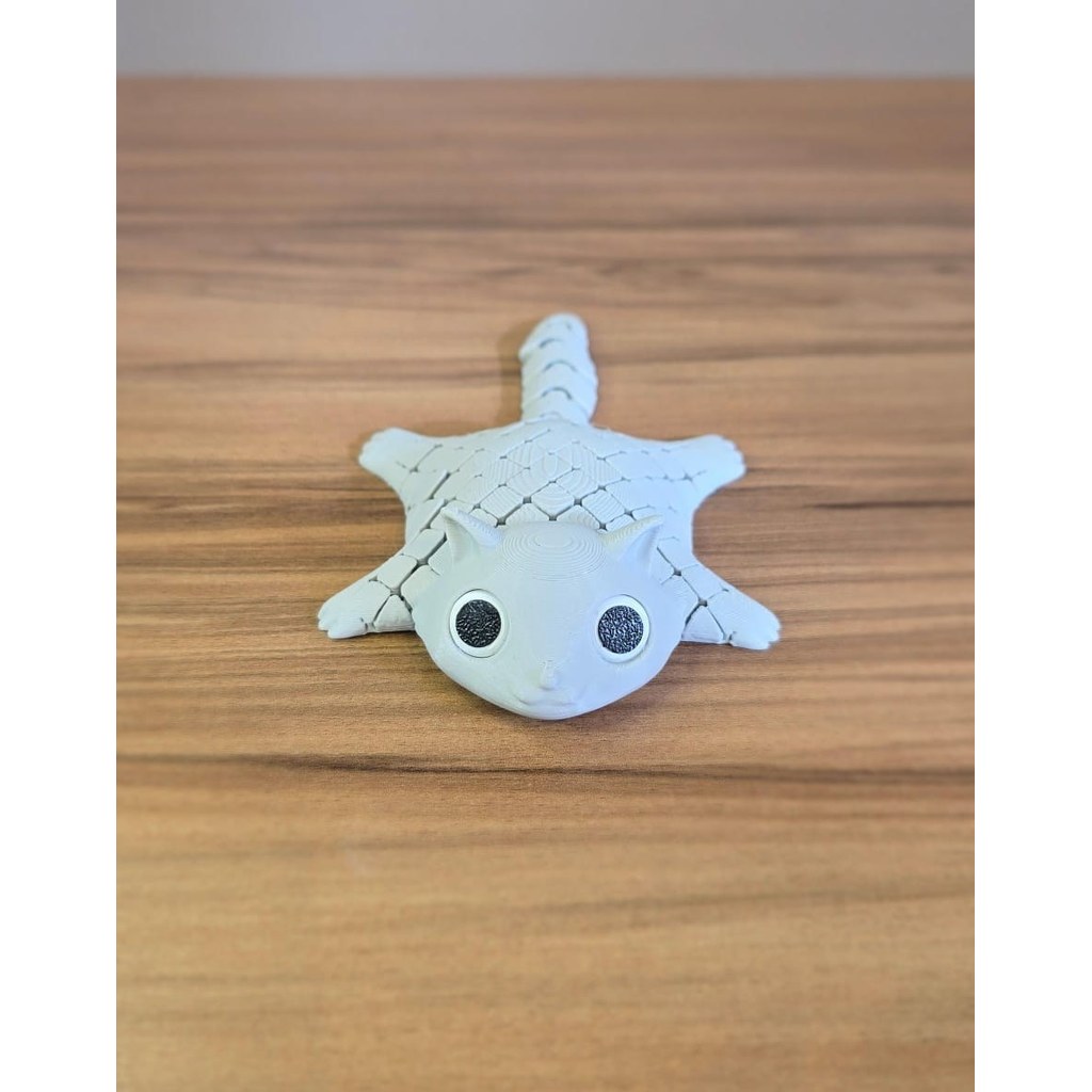 Esquilo Voador Articulado Flexível Impressão 3D Fidget Toy Antiestresse Decoração Mesa