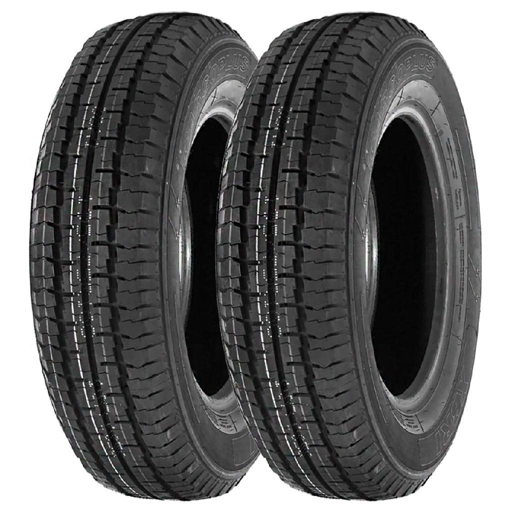 Kit 2 Pneus Aro 14 Xbri 195R14C 106/104R 8PR TL CargoPlus 3