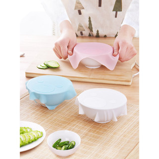 Tampa de preservação de arte aconchegante, tampa de tigela selada de Silicone para uso doméstico, filme de preservação d