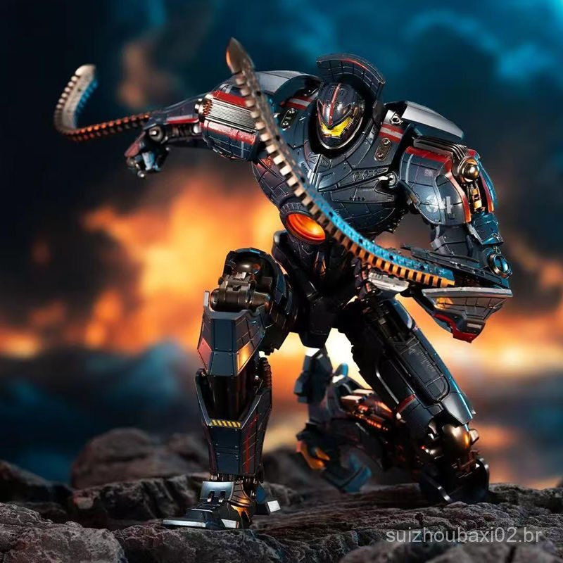 Novo produto: Boneco de brinquedo para meninos, modelo Dangerous Revenge Wanderer Pacific Rim Mecha 2, DC7T.