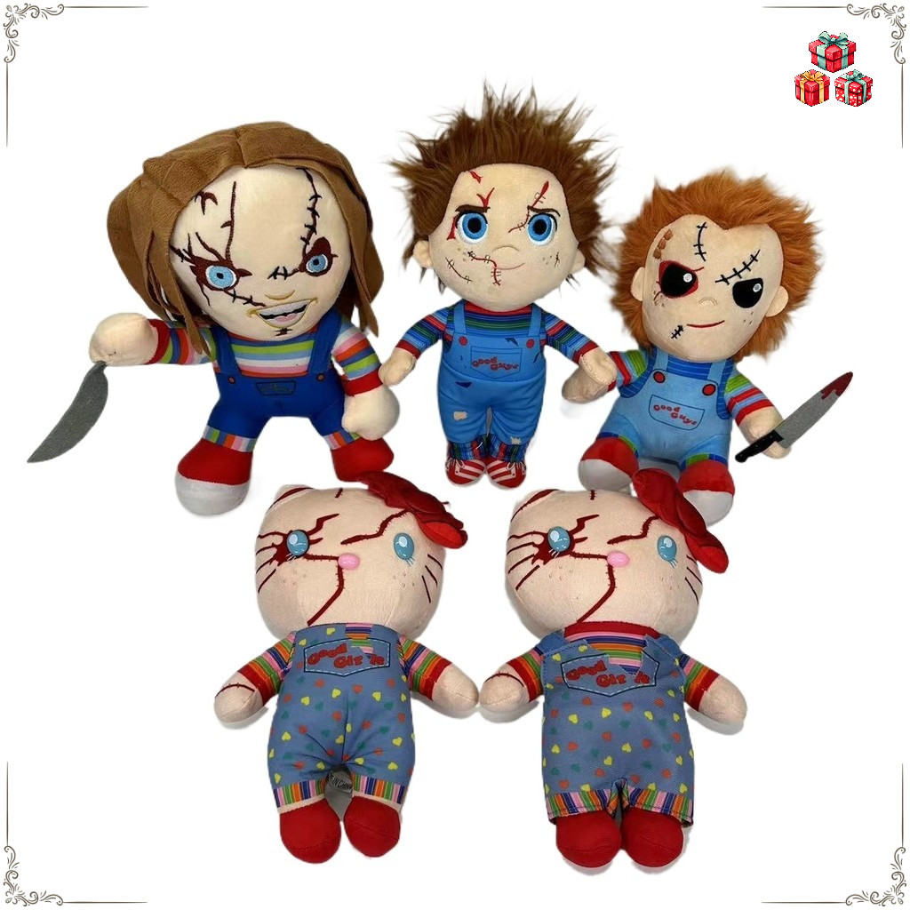 Halloween Chucky Brinquedo De Pelúcia Palhaço Assustador Bicho Boneca Assustadora Decoração De Casa Presente De Adereço