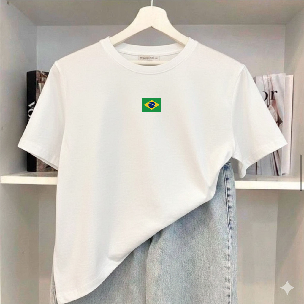 Camiseta brasil unissex blusa brasil amor copa do mundo 2026 tendencias brasileiras minimalista
