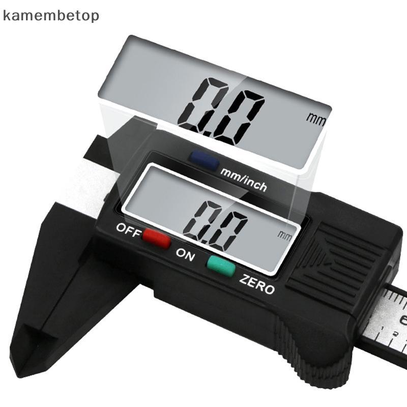 1PC Ferramenta De Reparo Relojoeiro 100mm Eletrônico Digital Caliper Fibra Carbono Dial Vernier Calibre Micrômetro Régua
