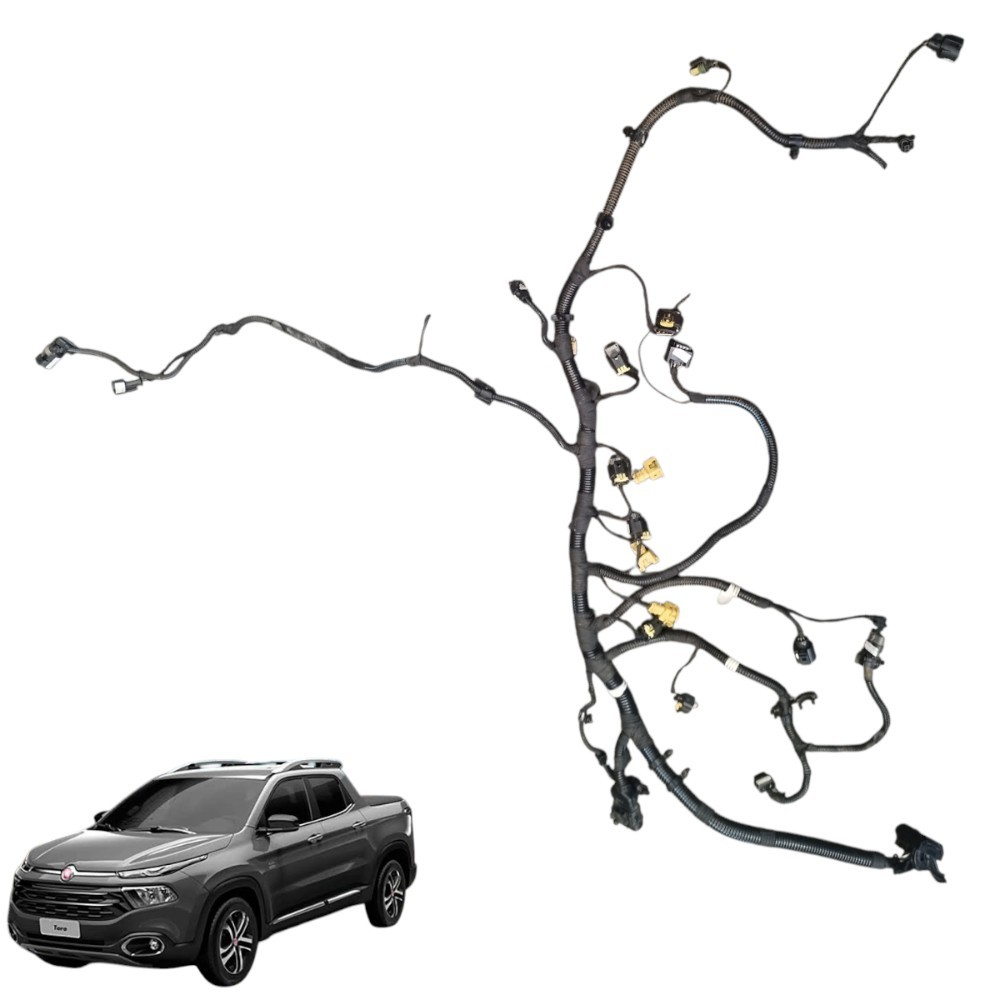 Chicote Injeção Fiat Toro 1.8 Flex 2018 Com Detalhe