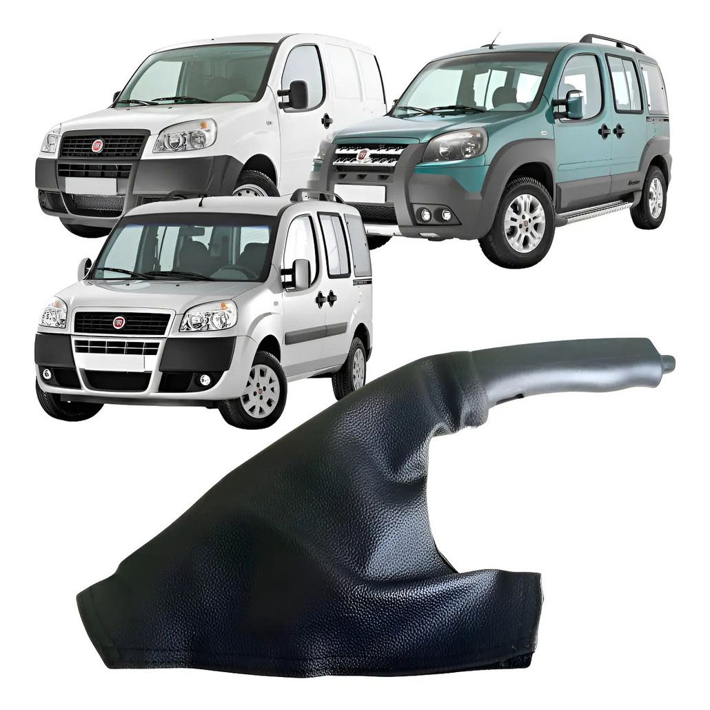 Alavanca Freio De Mão Com Coifa Fiat Doblo 2002 A 2021 Todos Os Modelos