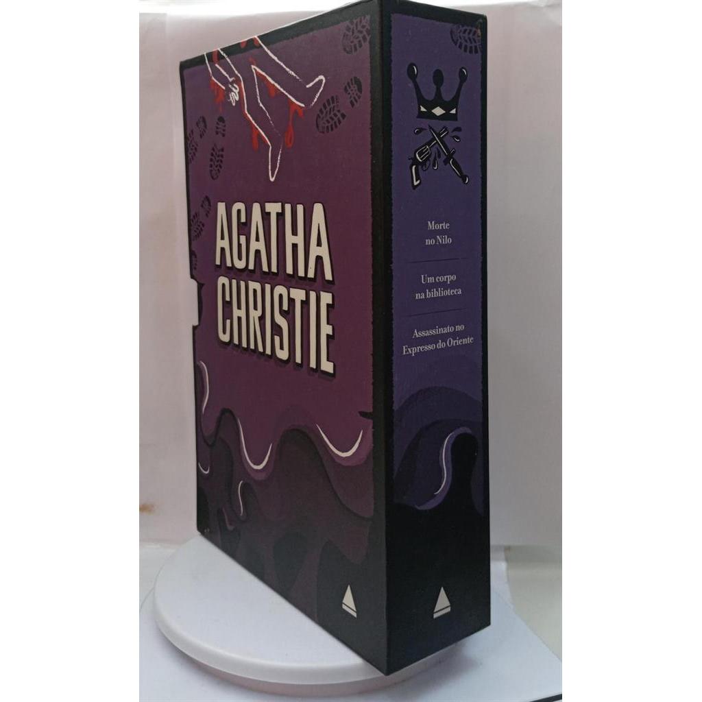 Coleção Agatha Christie - Box 2 / Morte no Nilo / Um Corpo Na Biblioteca / Assissinato no Expresso do Oriente autor Agat
