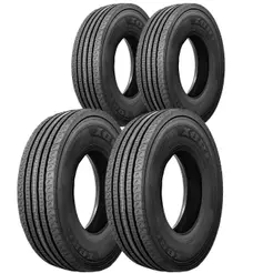 Kit 4 Pneus 295/80R22.5 Liso 18 Lonas 152/149M Neo Curve P1 Xbri