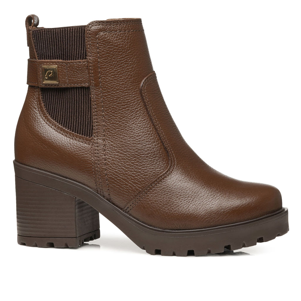 Bota Pegada Feminino em Couro Toffe 282603-01 em Oferta na Shopee